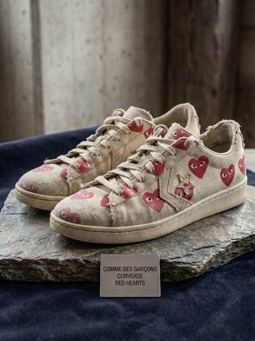 COMME DES GARÇONS/CONVERSE Red Hearts